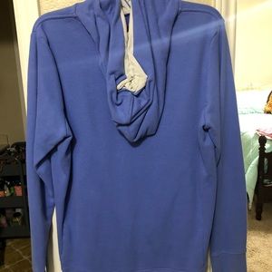 XL blue/violet north face sweatshirt